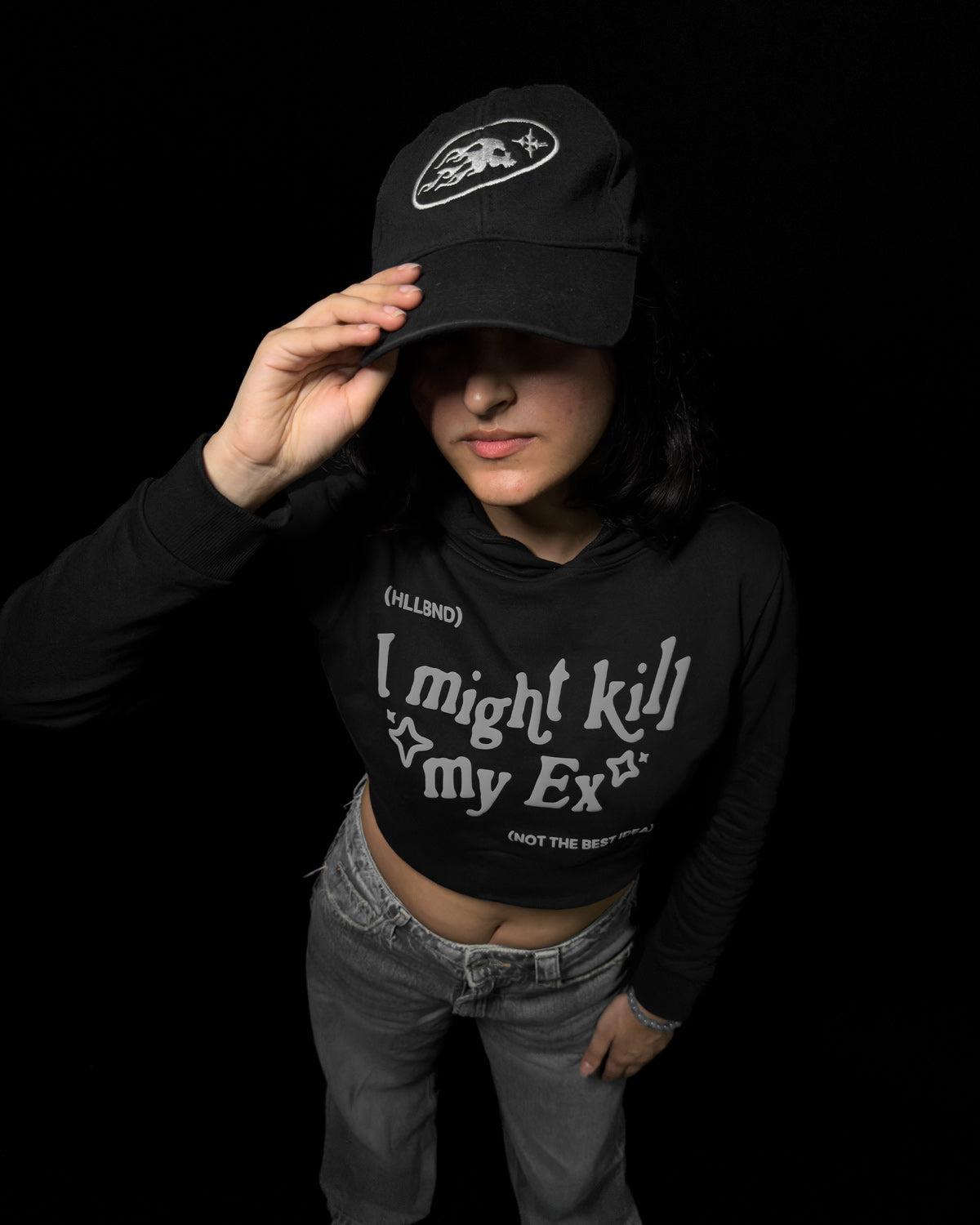 Kill My Ex - Cropped Hoodie