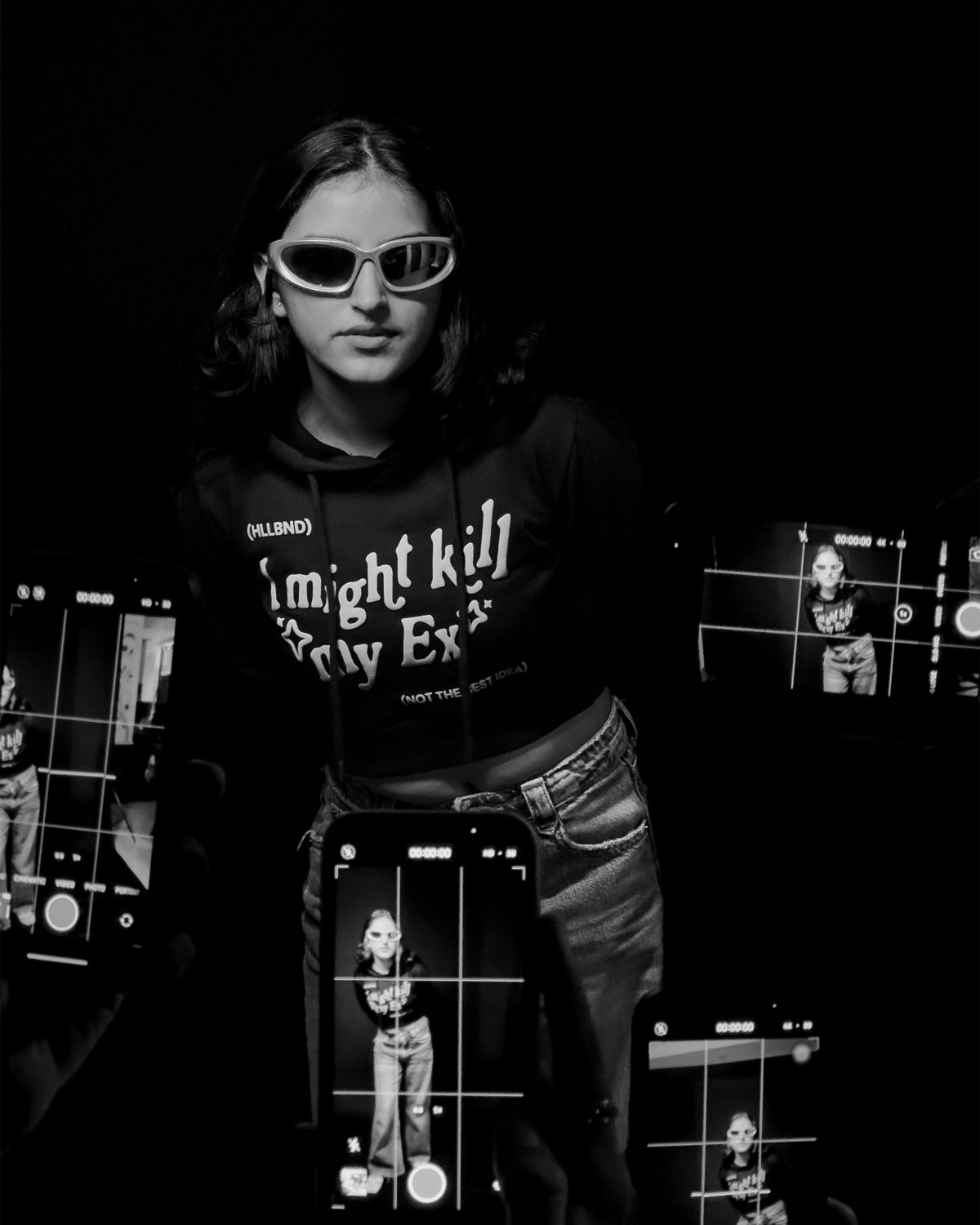 Kill My Ex - Cropped Hoodie