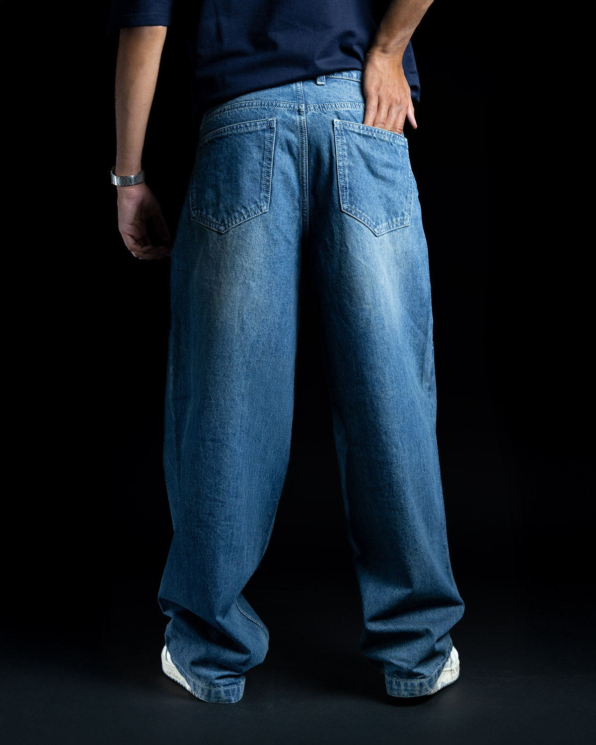 Blue Baggy Denim Jeans - Limited Edition