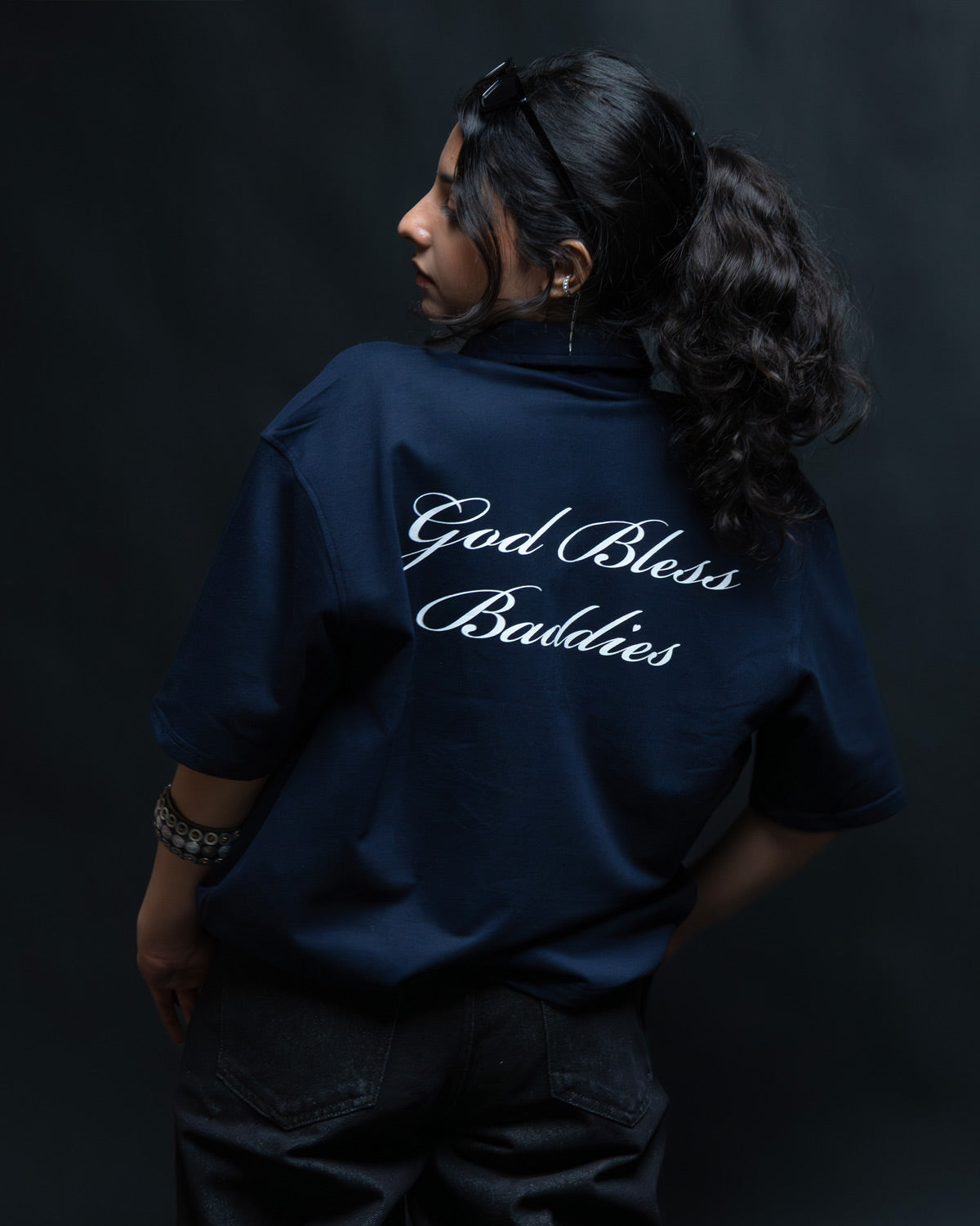 God Bless Baddies Boxy Fit Shirt