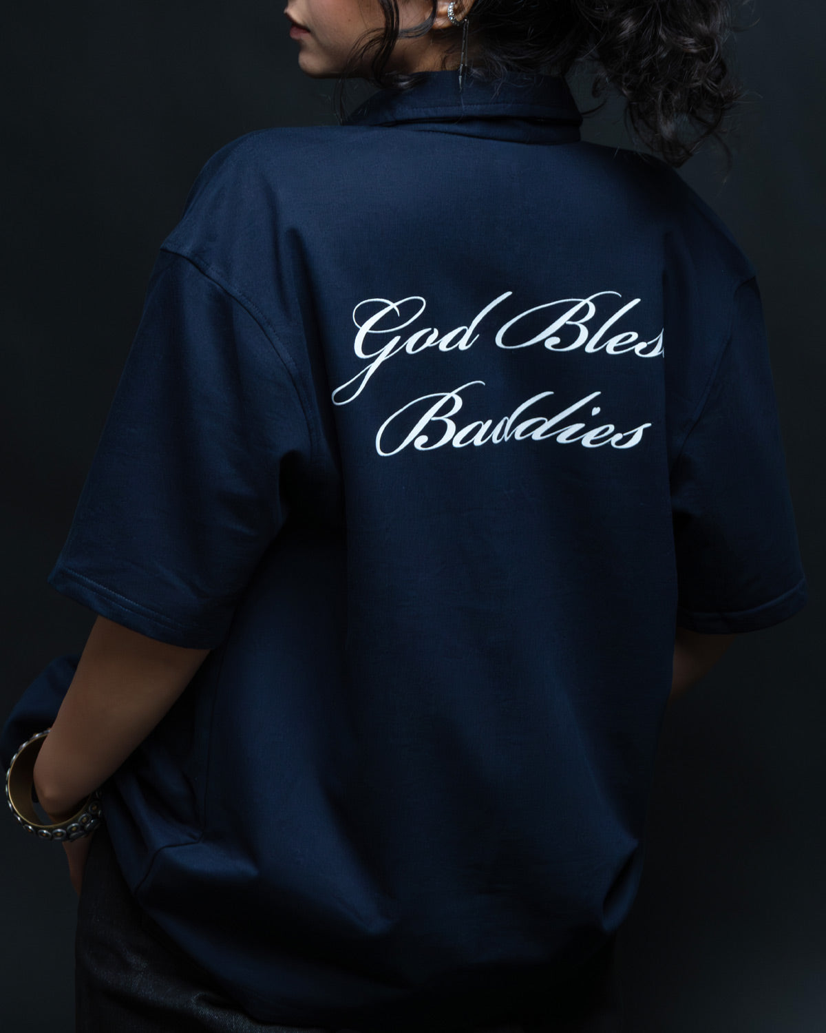 God Bless Baddies Boxy Fit Shirt