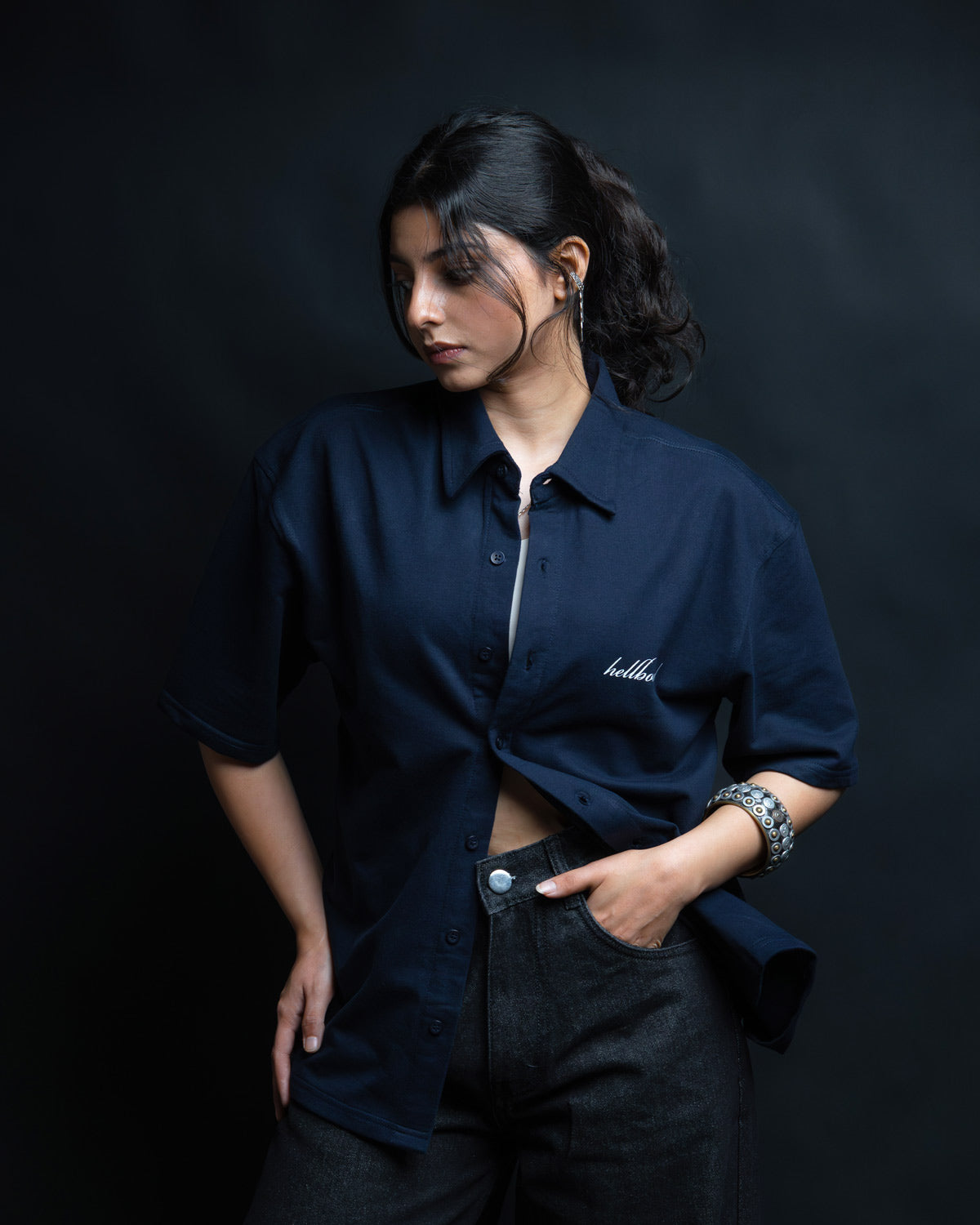 God Bless Baddies Boxy Fit Shirt