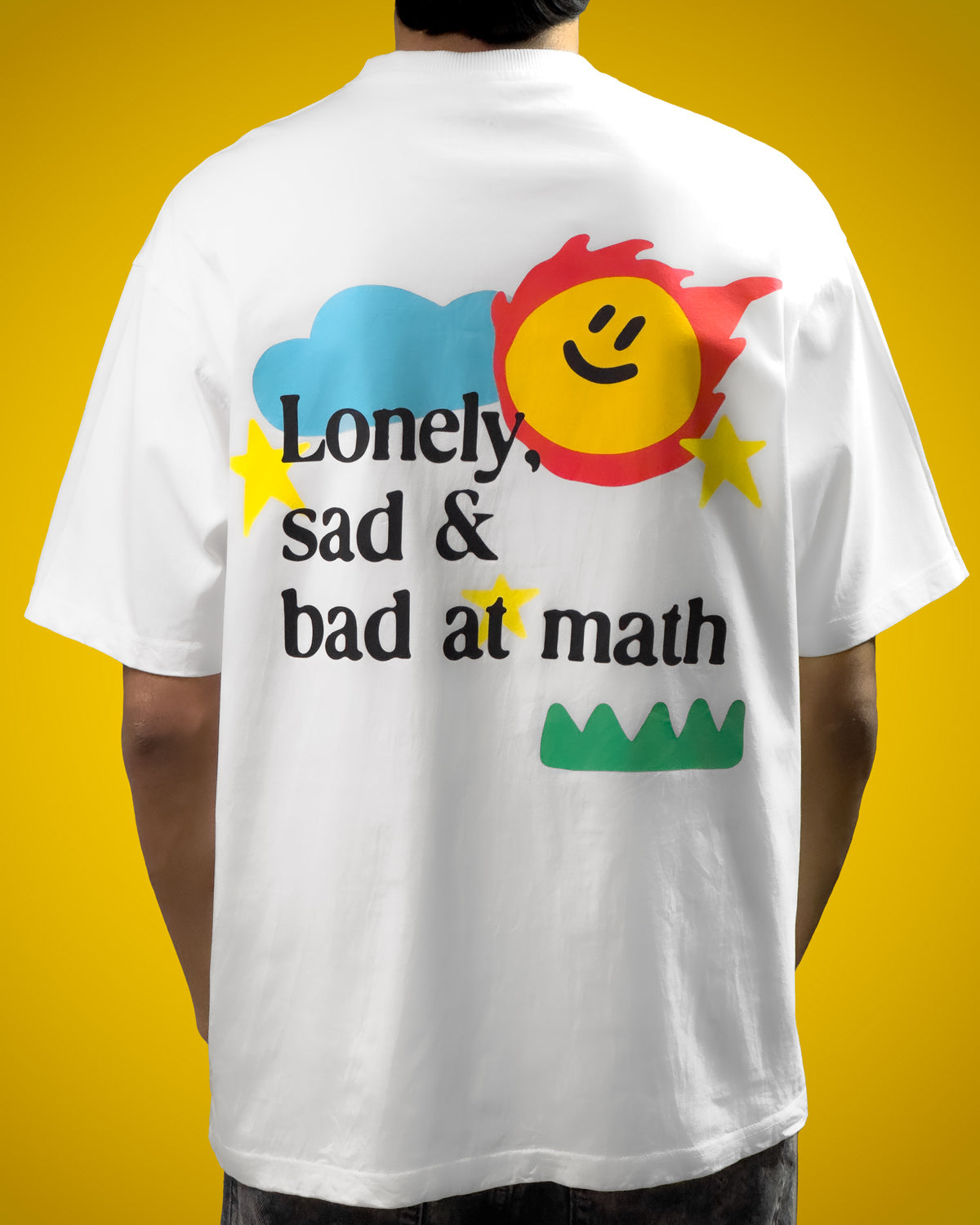 Bad at Math Oversized T-Shirt