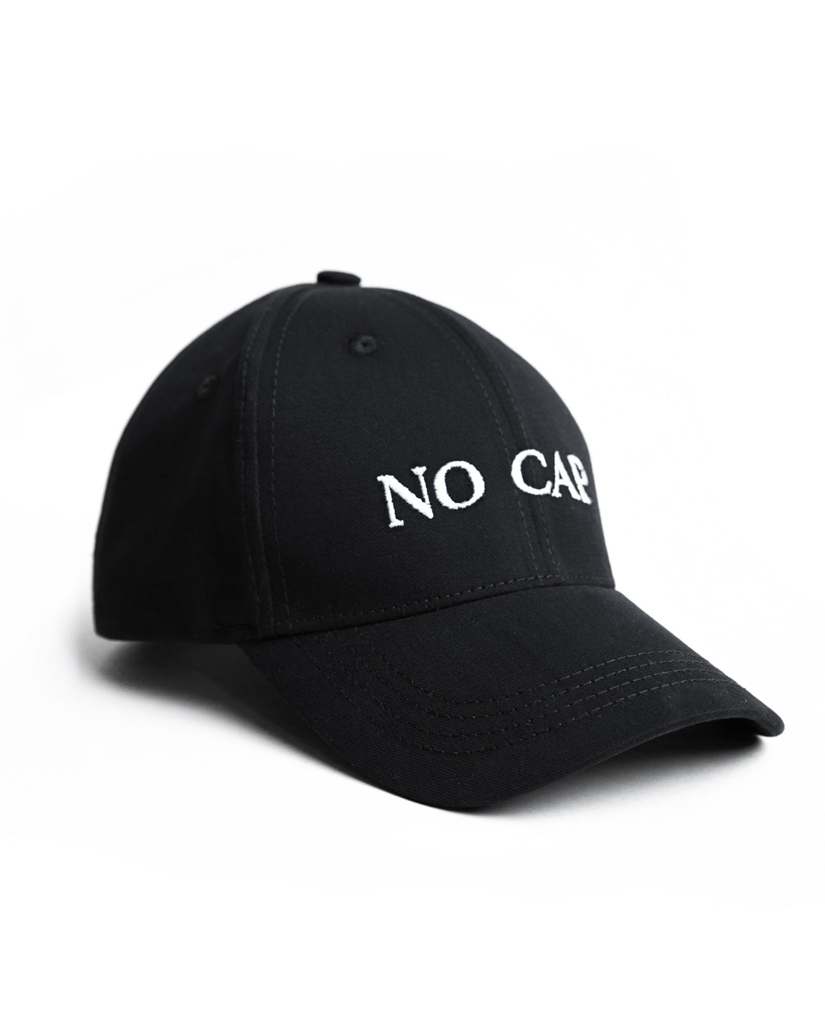 No Cap Embroidered Cap