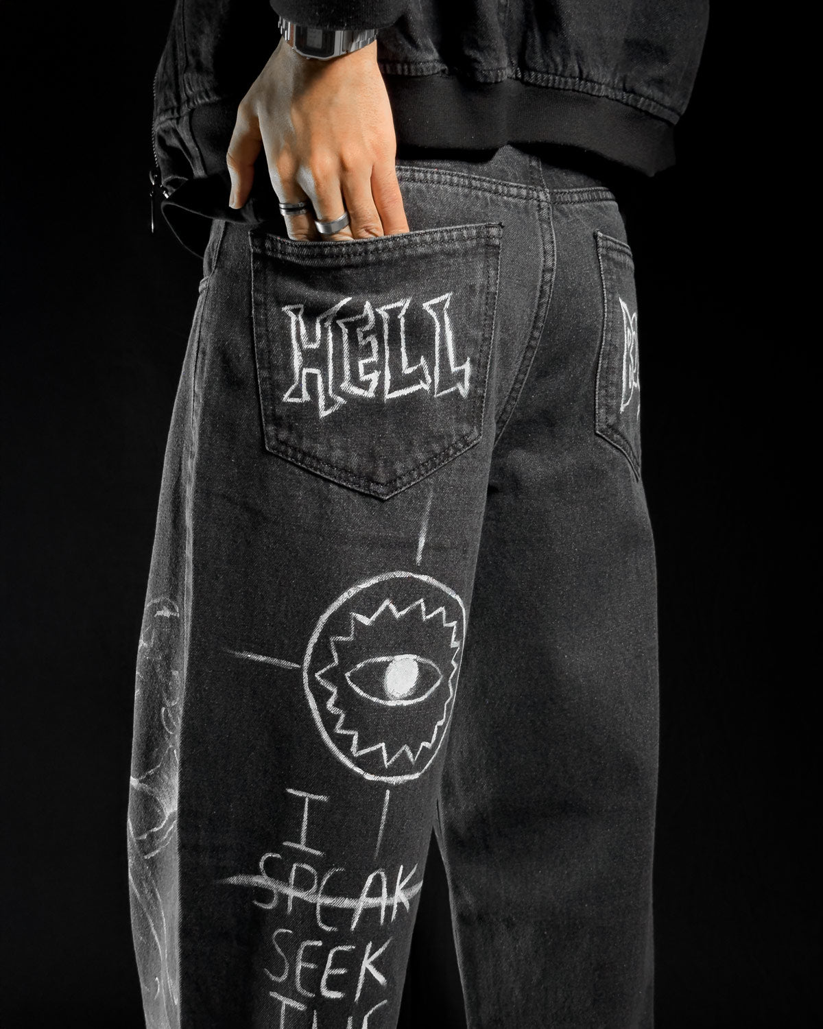 Seek The Truth Jeans - 1 of 1 Exclusive