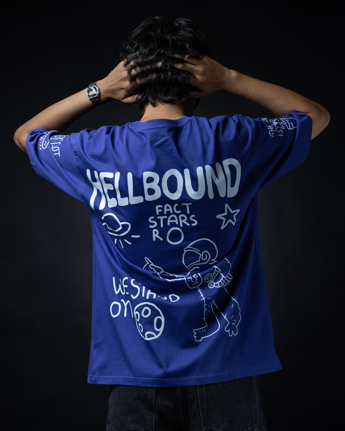 Stars Around Oversized T-shirt