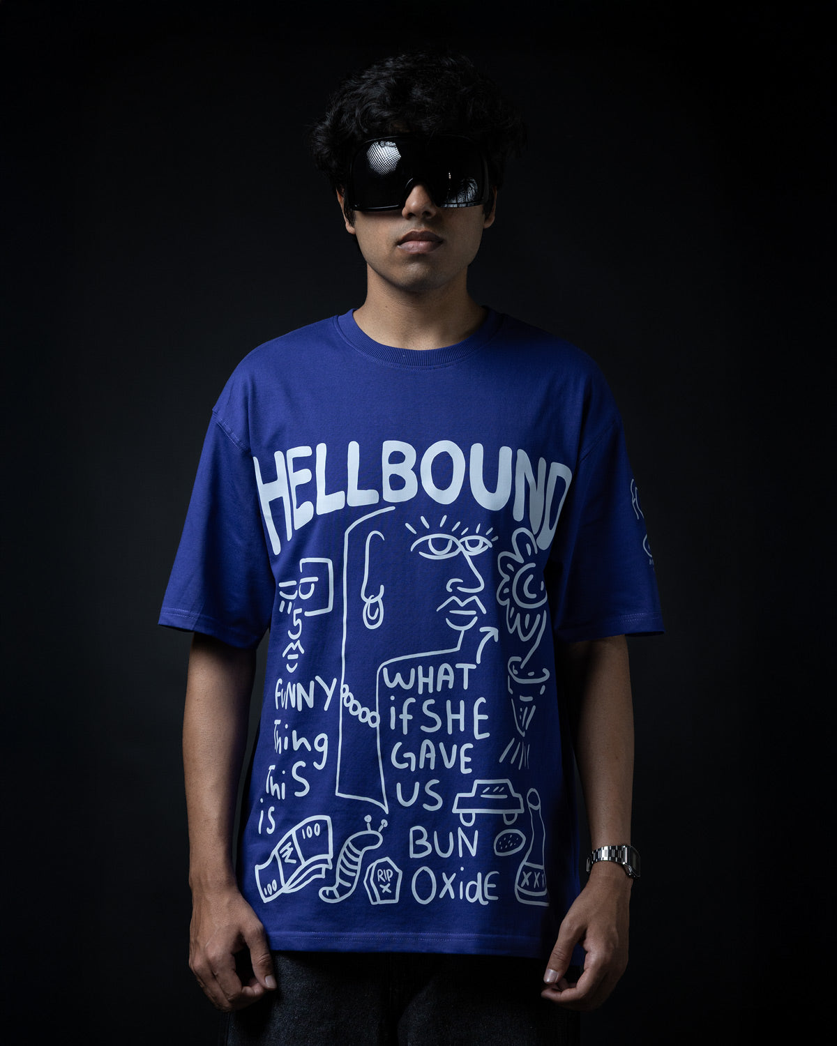 Stars Around Oversized T-shirt