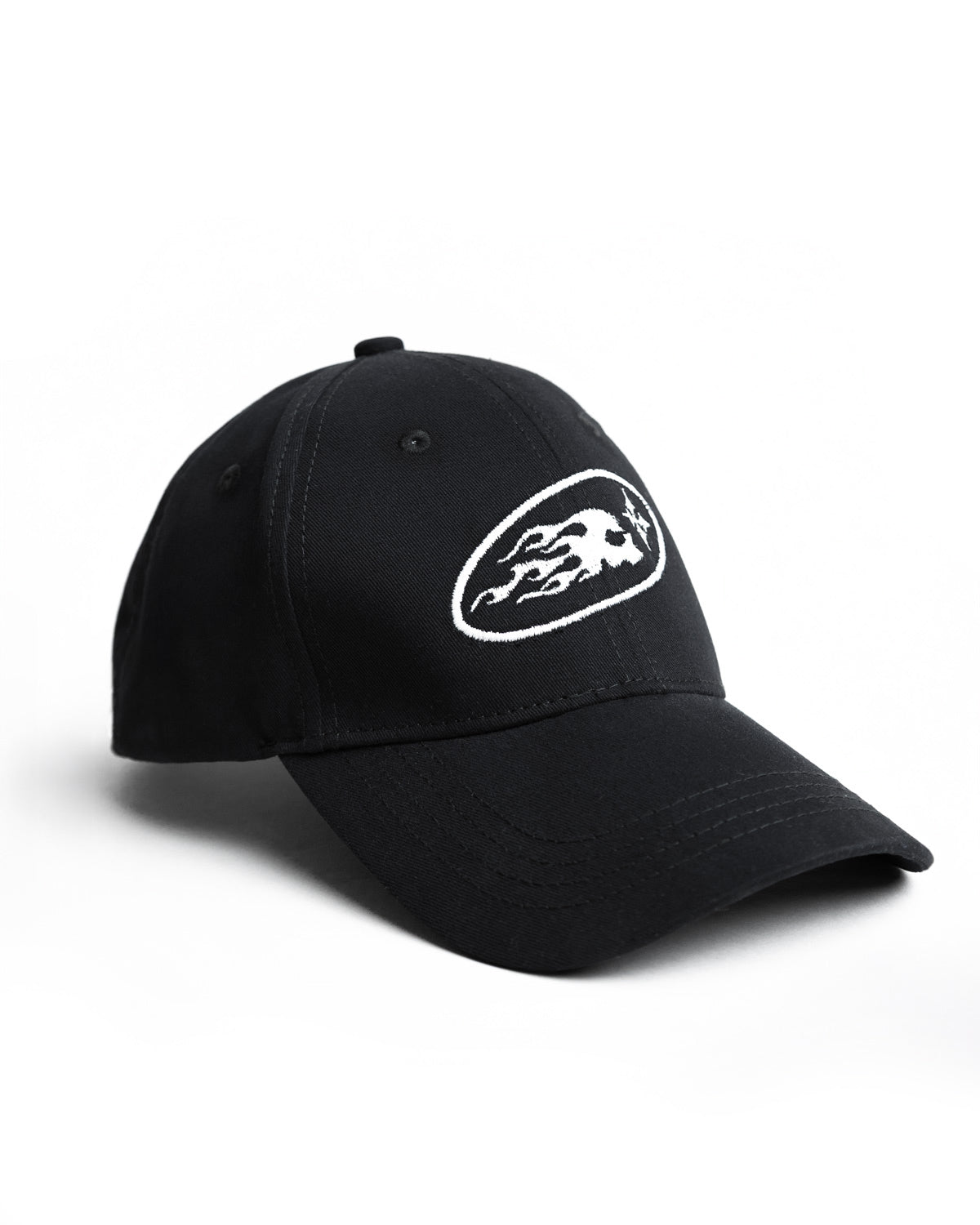 Skullfire Embroidered Cap