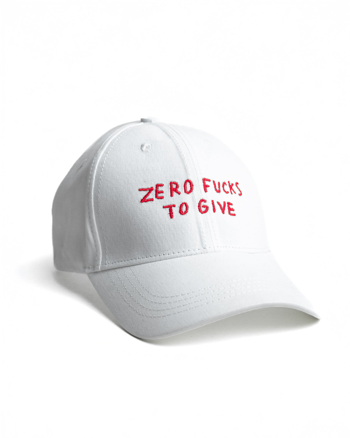 Zero Fucks To Give Embroidered Cap