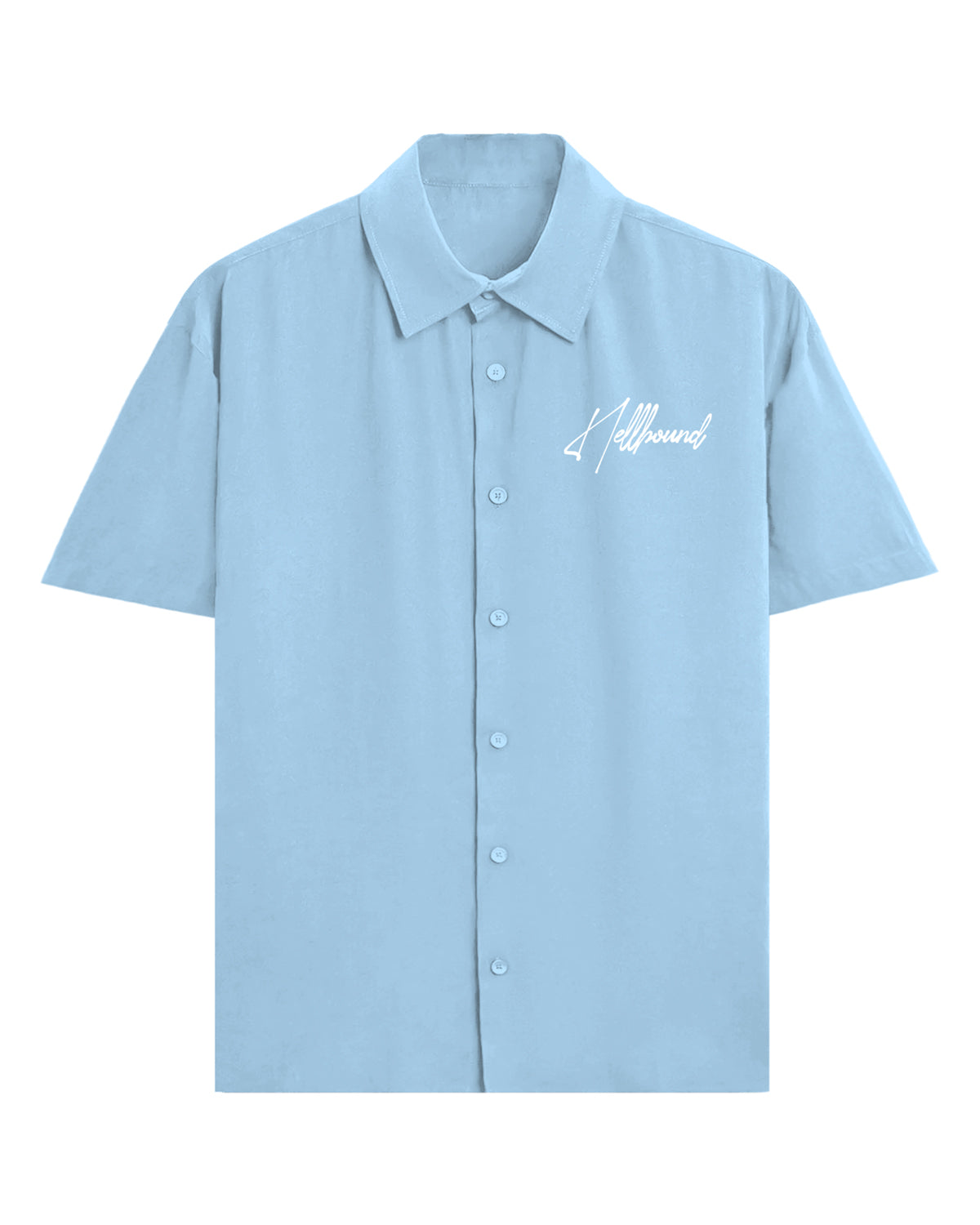 Sky Blue Oversized Shirt DTF