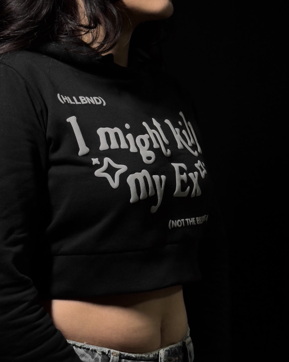 Kill My Ex - Cropped Hoodie