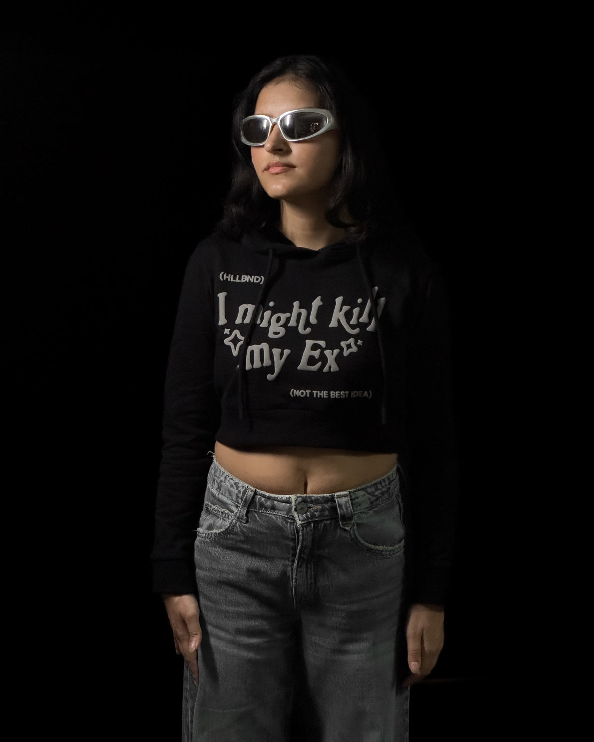 Kill My Ex - Cropped Hoodie