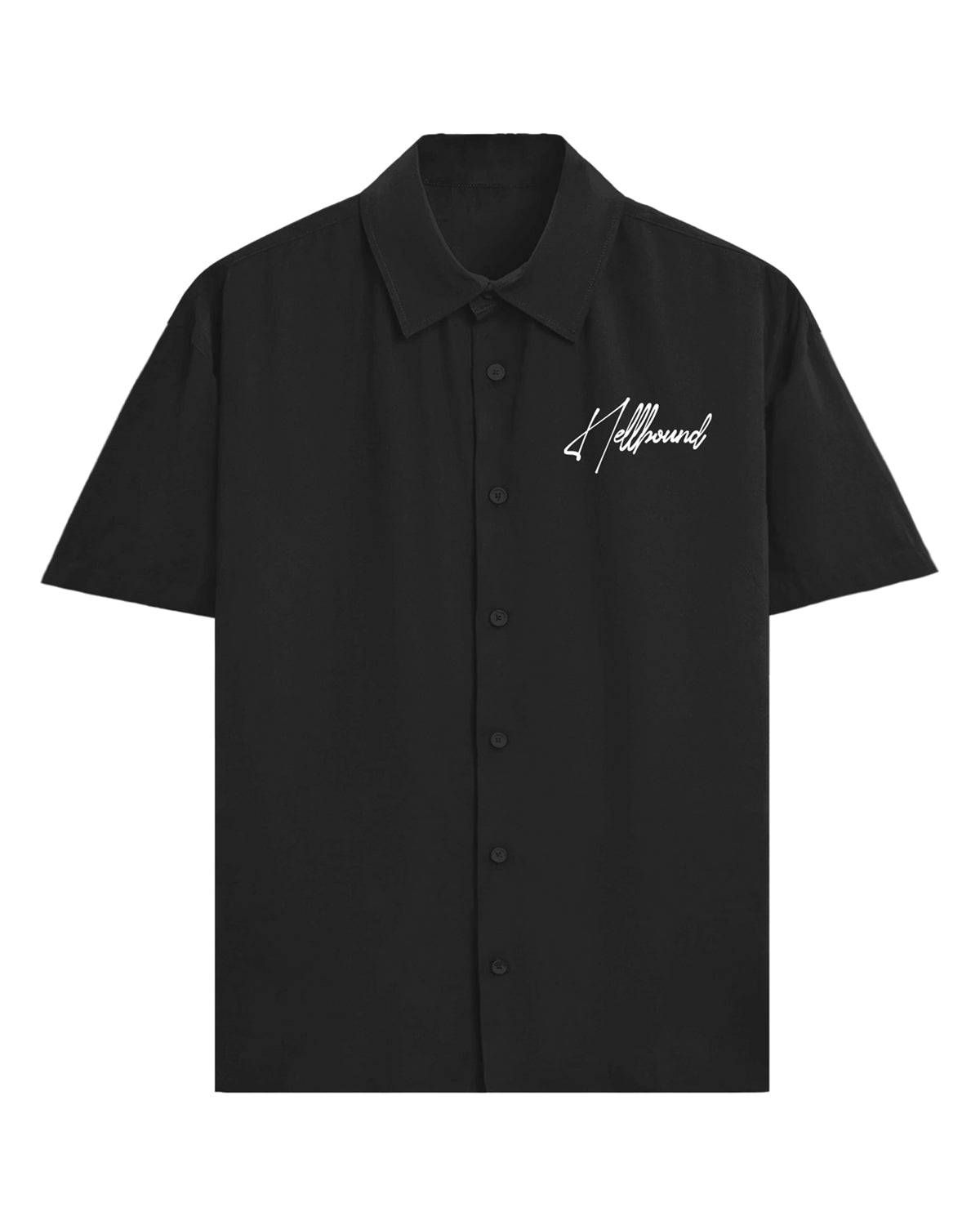 Black Oversized Shirt DTF