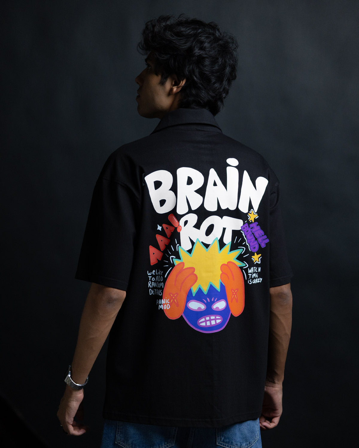 Brainrot Oversized Shirt