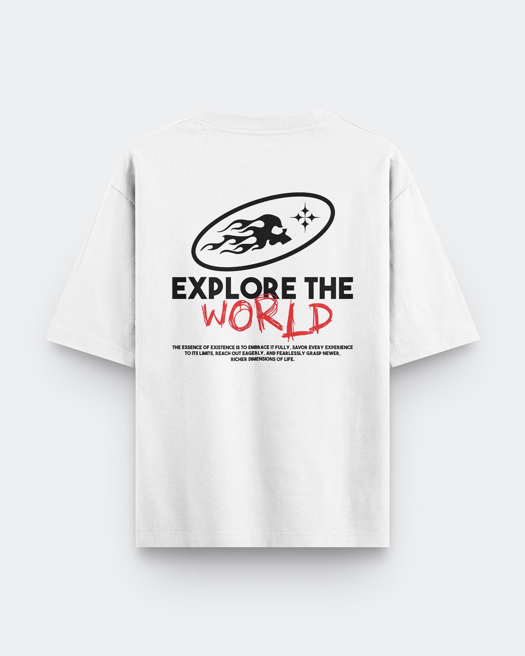 Explore The World Oversized T-shirt