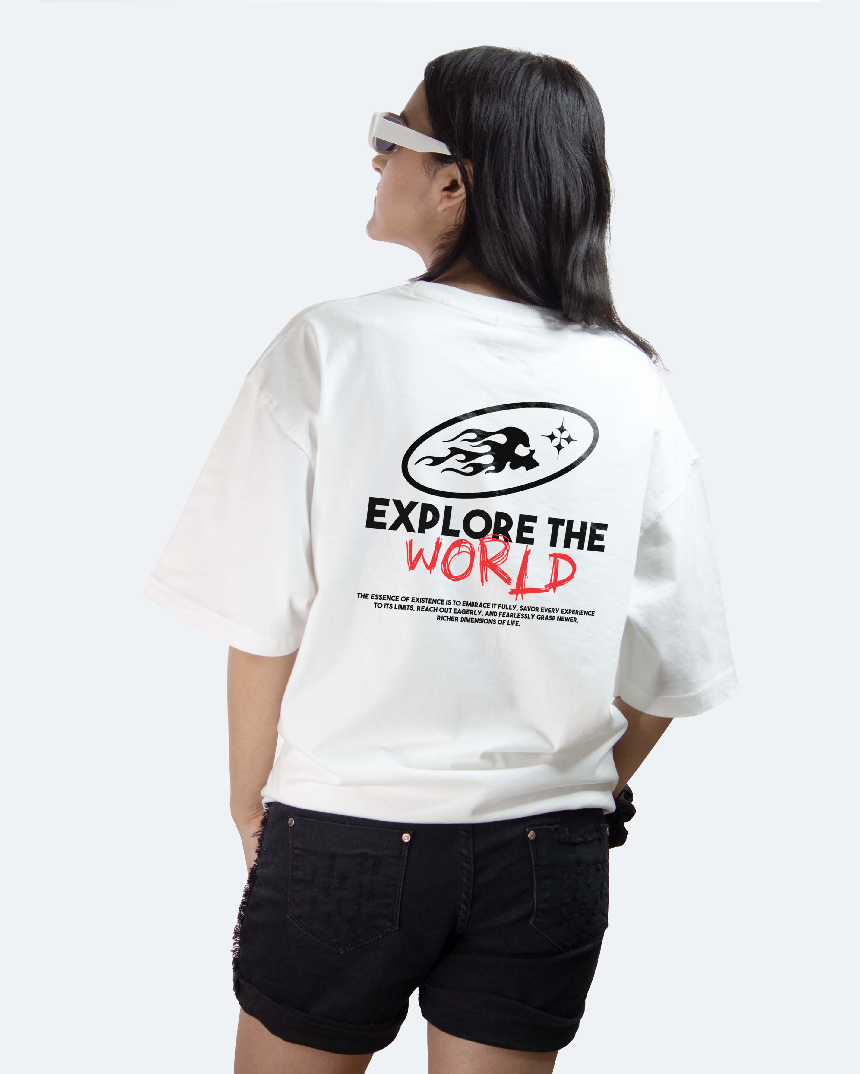 Explore The World Oversized T-shirt