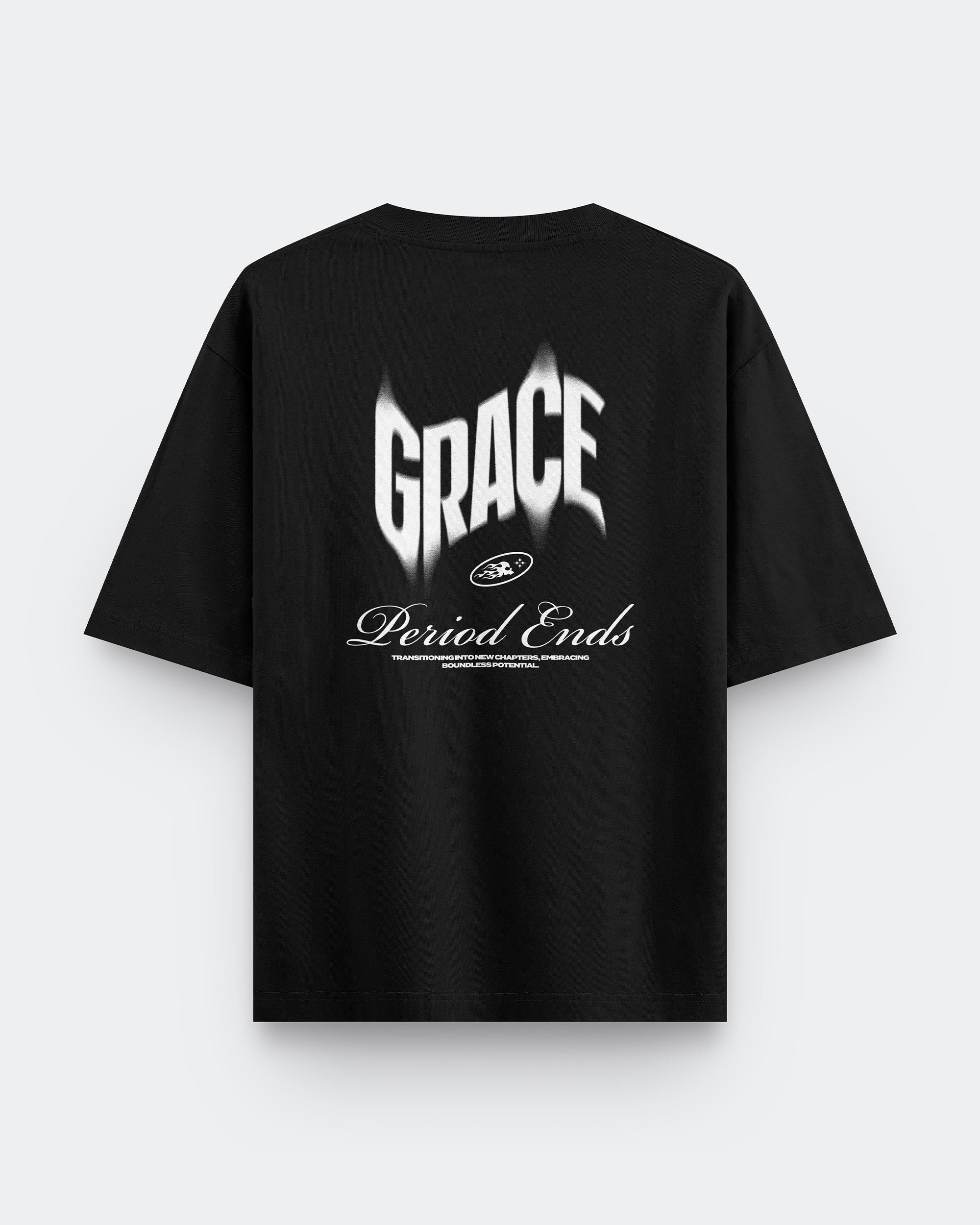 Grace Period Ends Oversized T-shirt