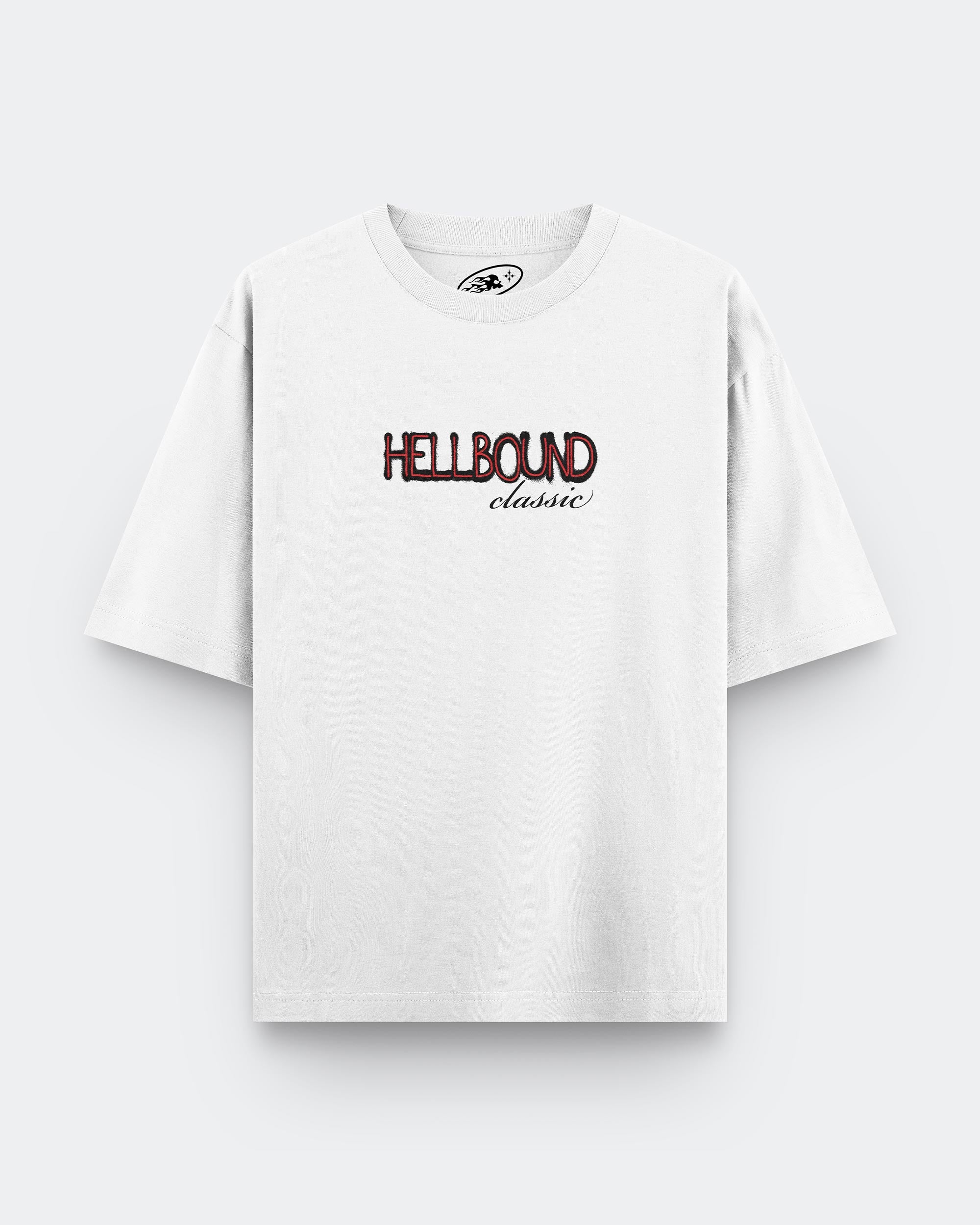 I hate Hellbound - Unisex Oversized T-shirt