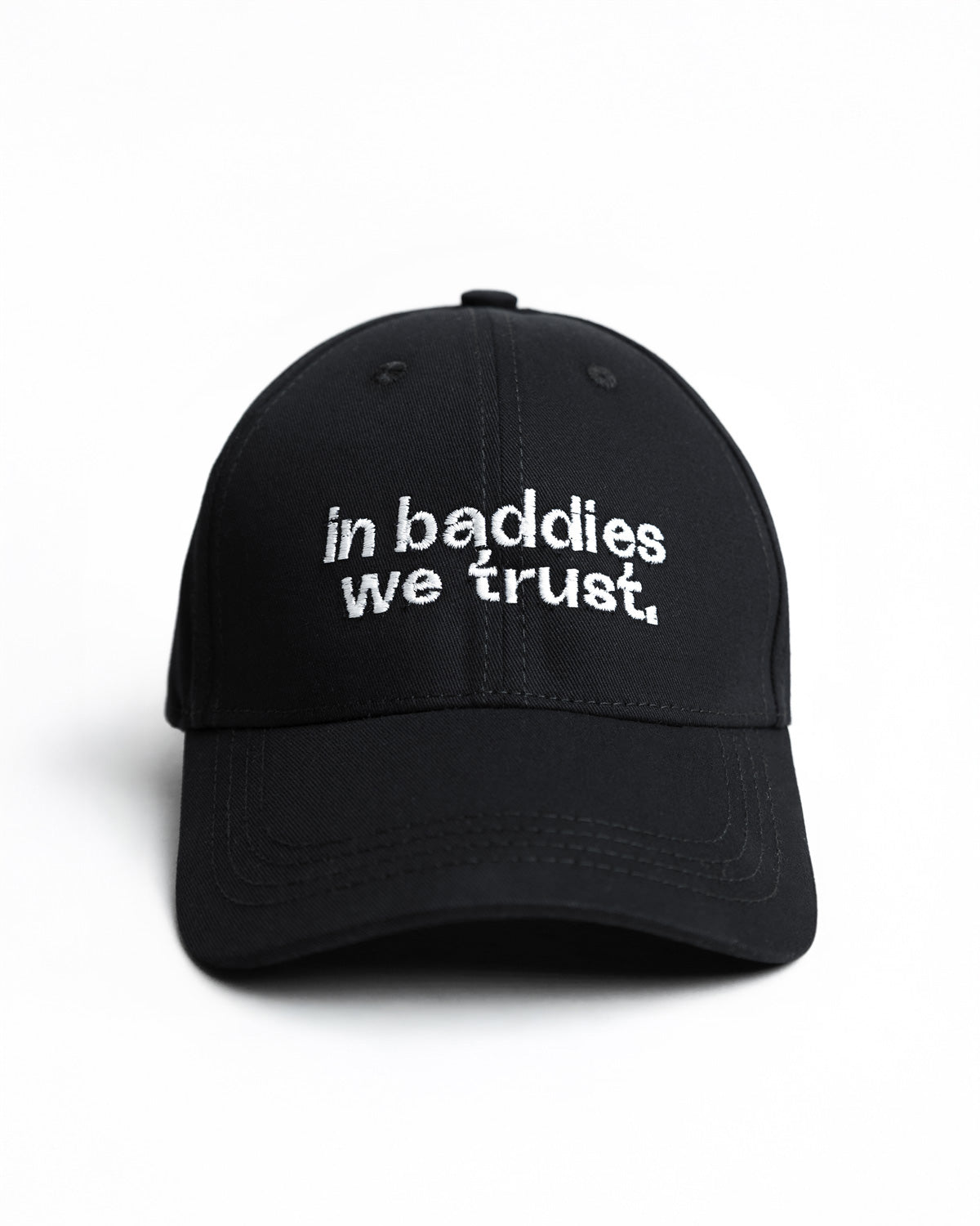 In Baddies We Trust Embroidered Cap