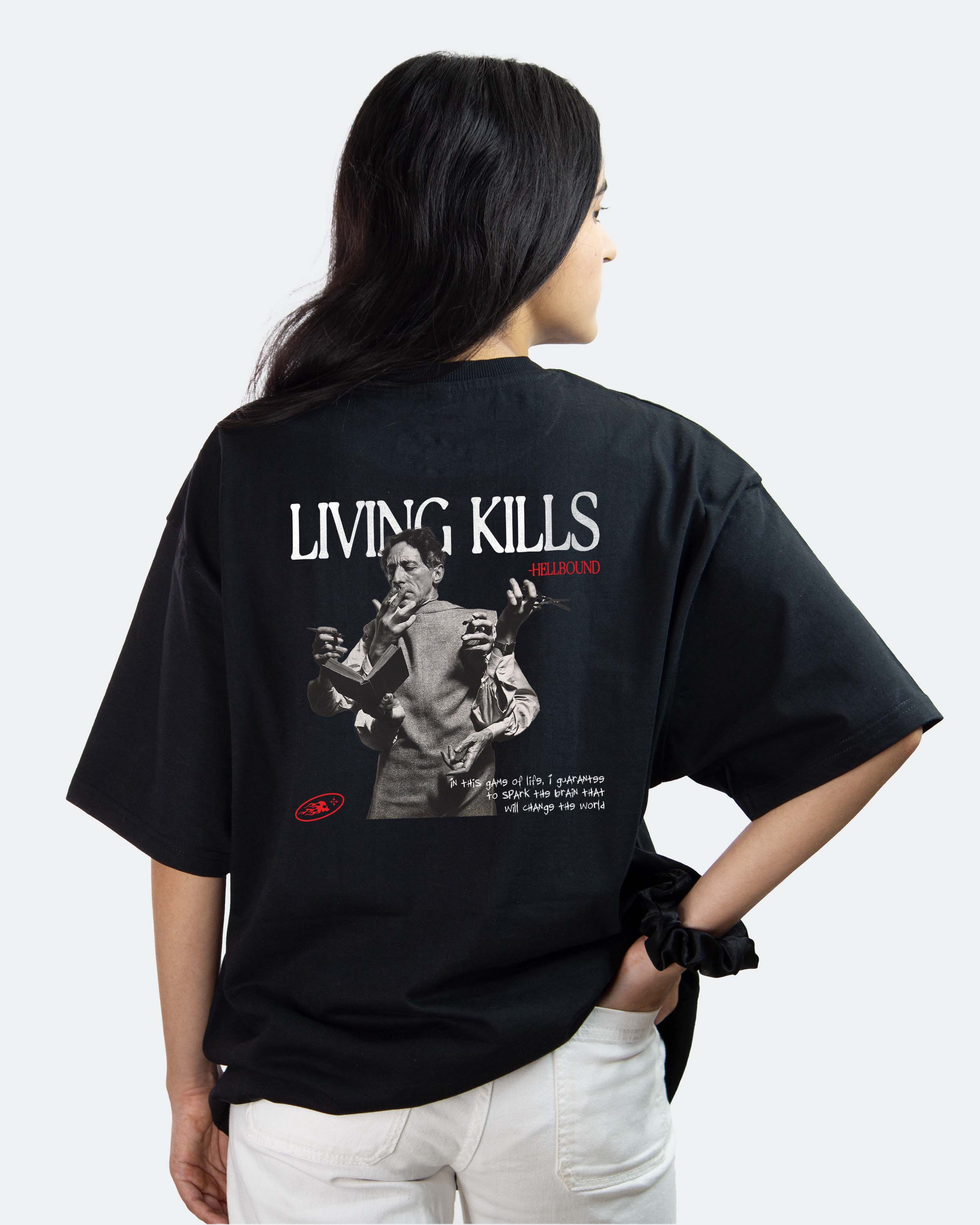 Living Kills - Unisex Oversized T-shirt