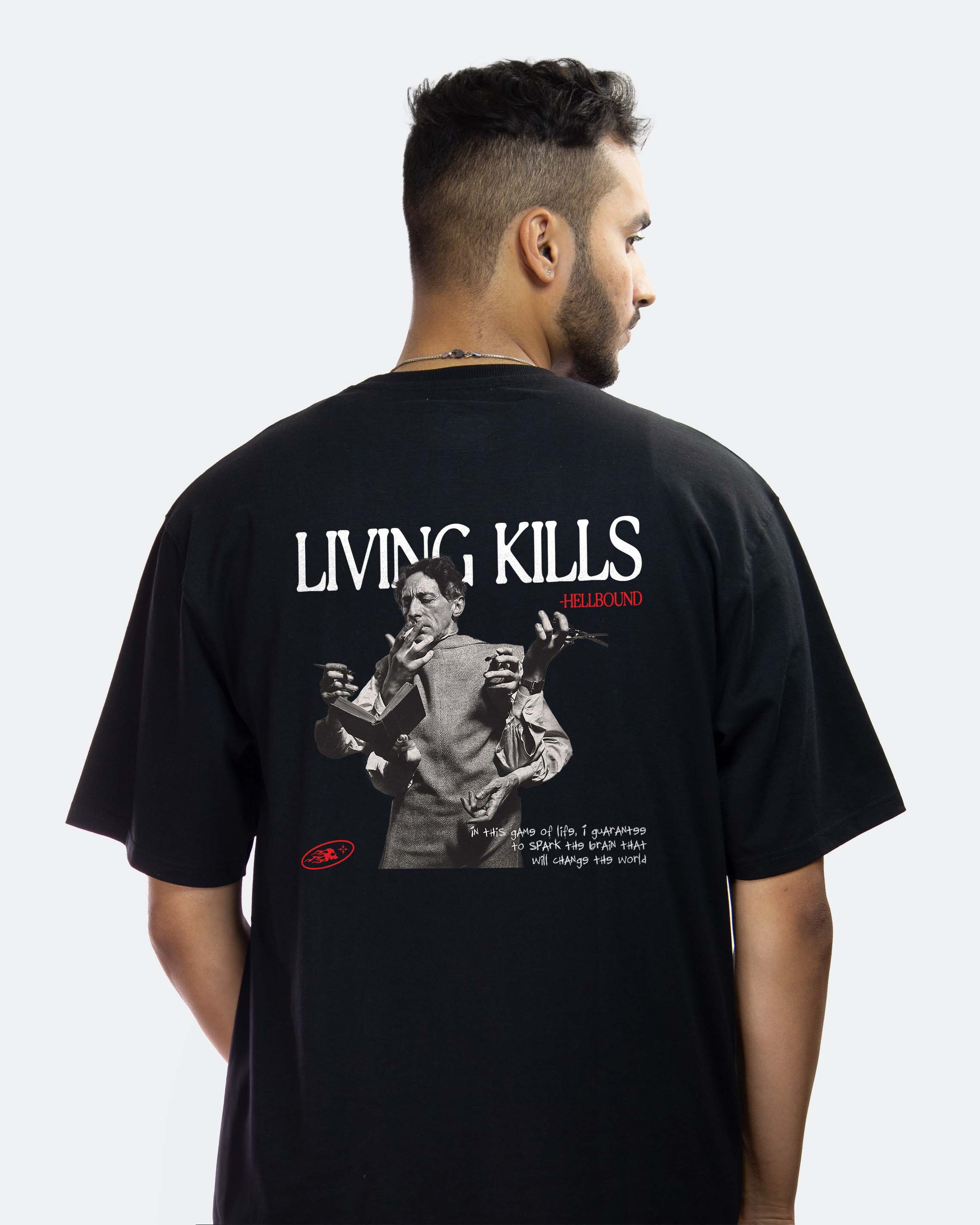 Living Kills Oversized T-shirt