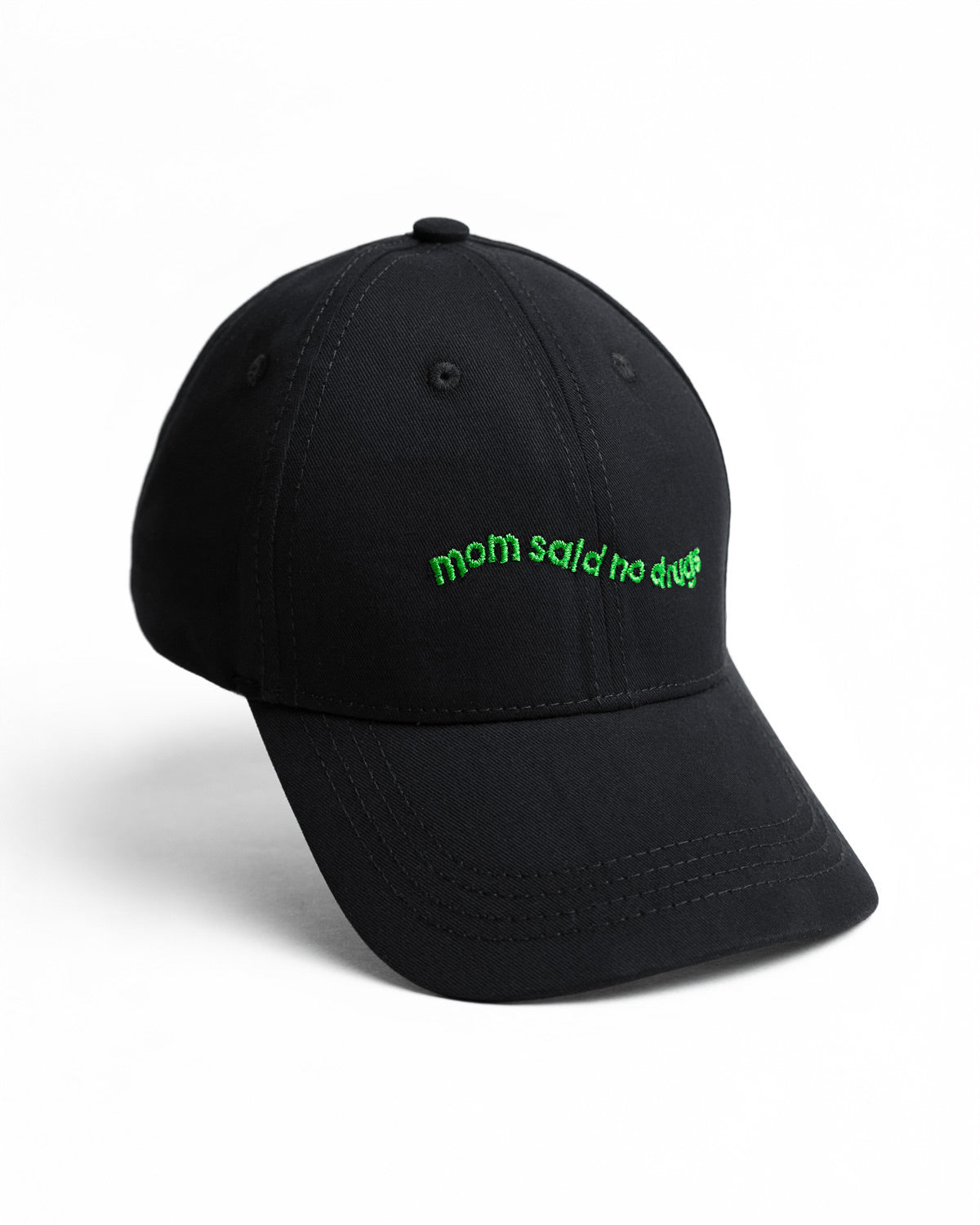 Mom Said No Drugs Embroidered Cap