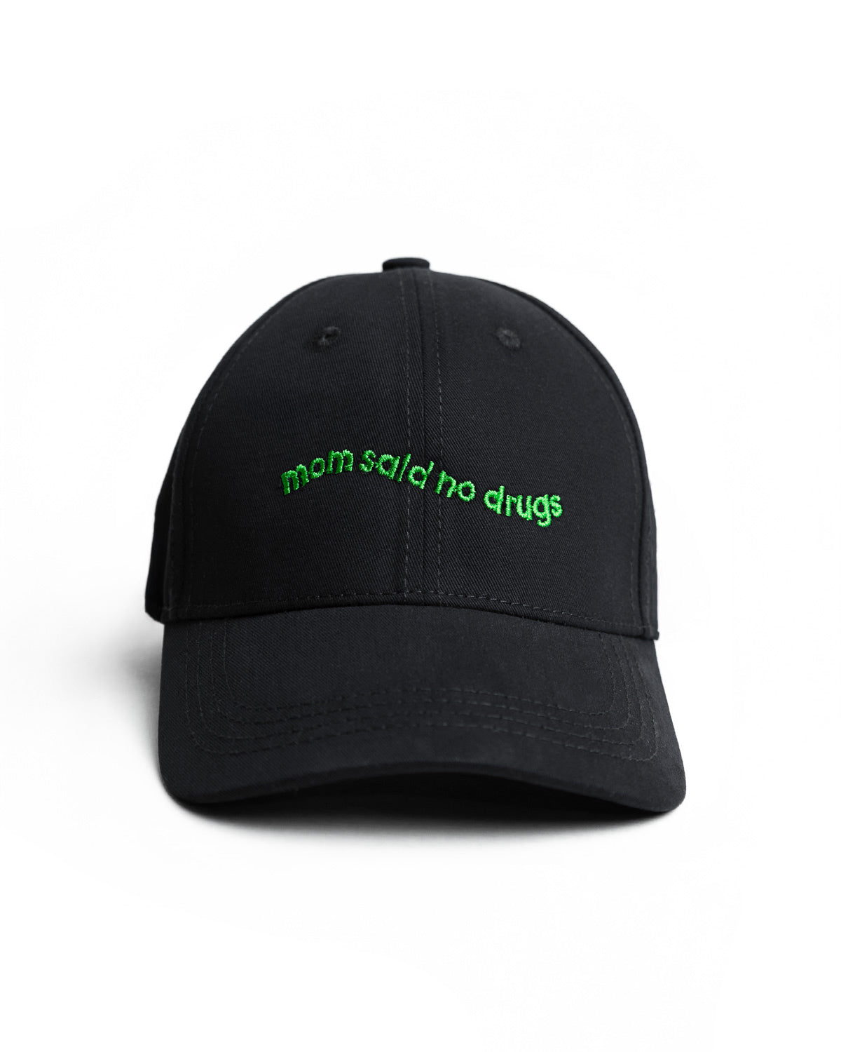 Mom Said No Drugs Embroidered Cap