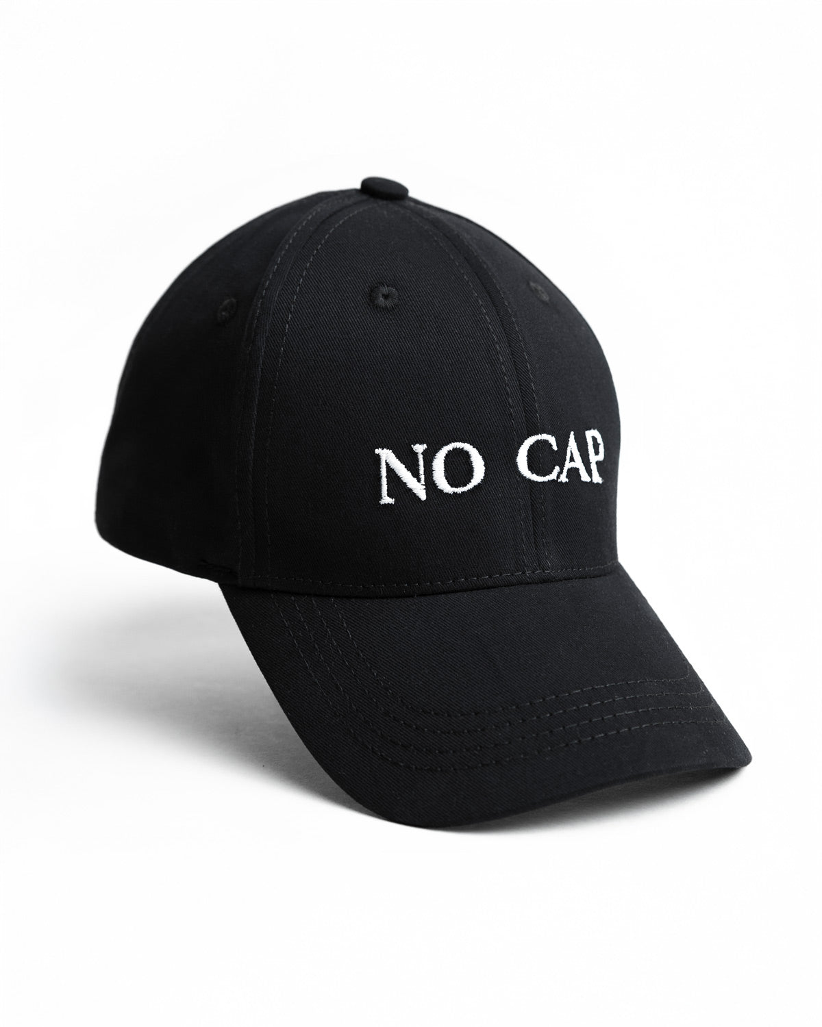 No Cap Embroidered Cap