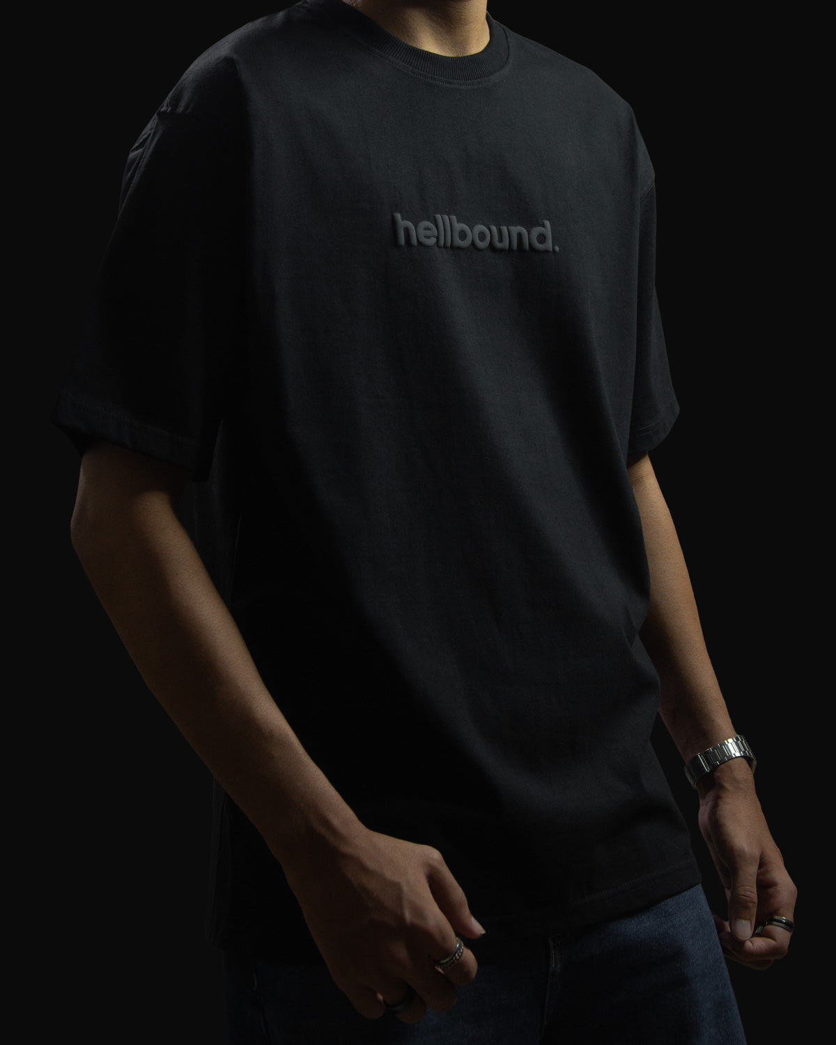 HELLBOUND Night - Unisex Oversized T-shirt