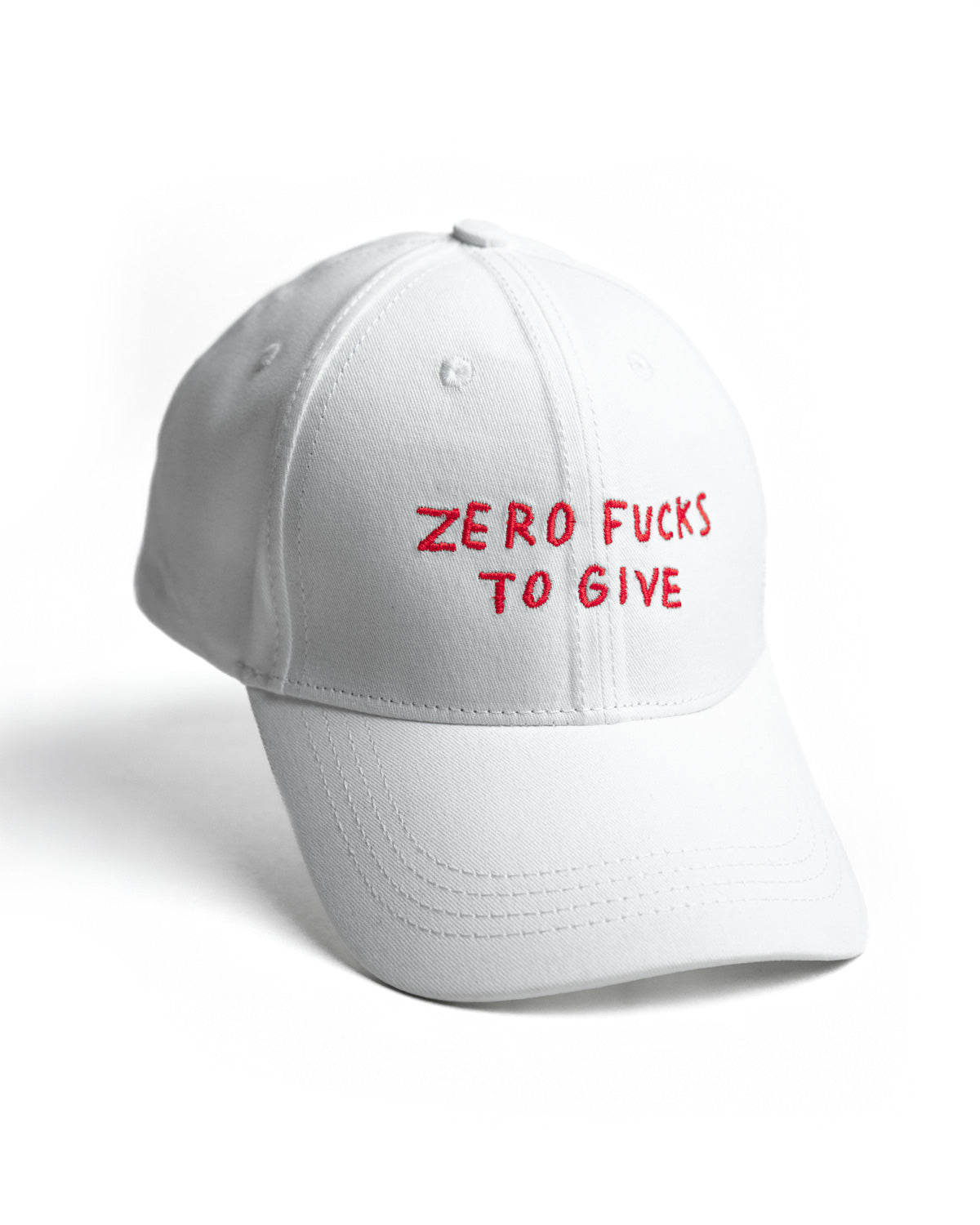 Zero Fucks To Give Embroidered Cap